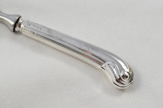 Sheffield Sterling Silver Handled Letter Opener Victorian Pistol Pattern 1906