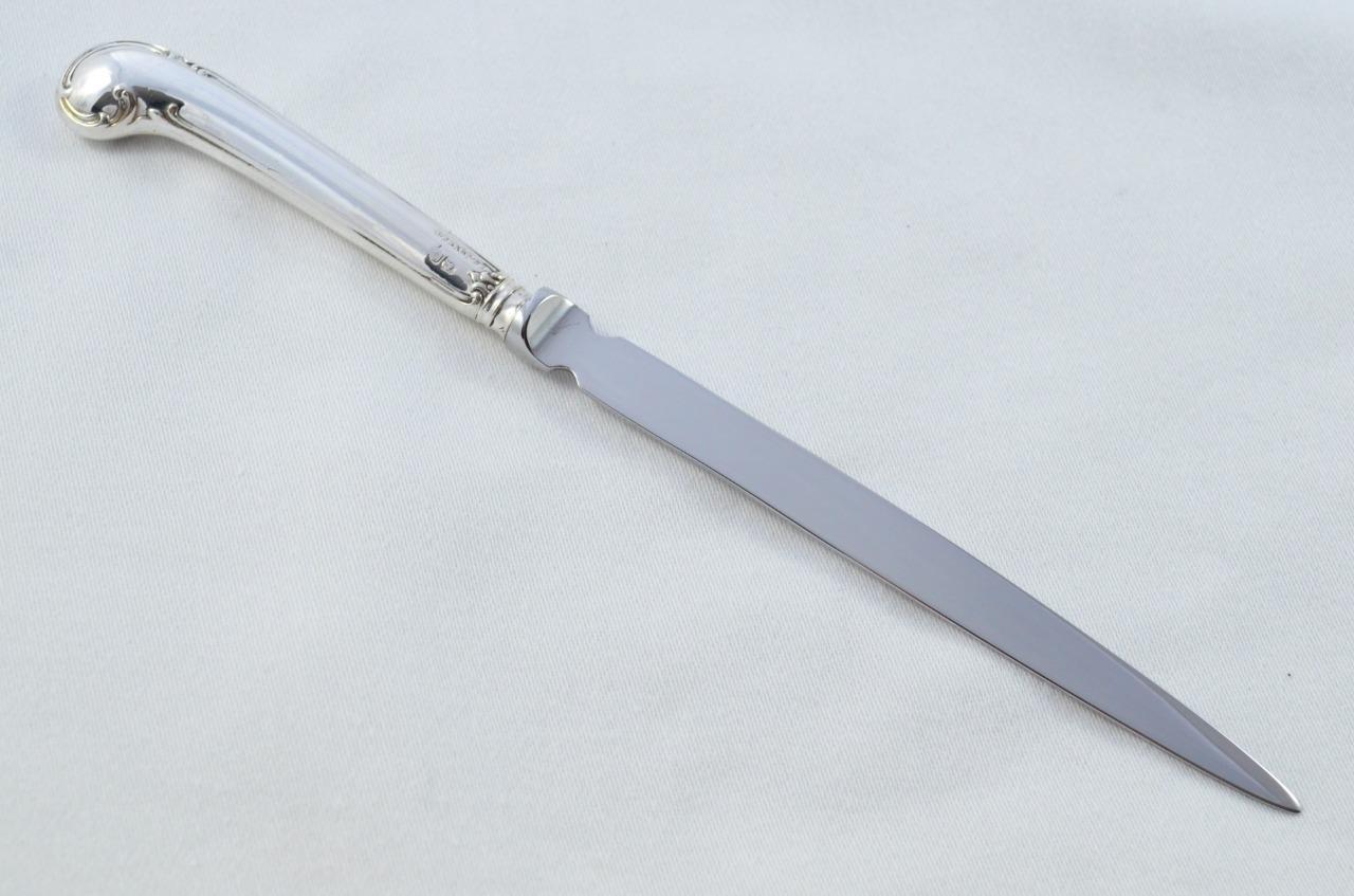 Sheffield Sterling Silver Handled Letter Opener Ladies' Pistol Pattern 1919