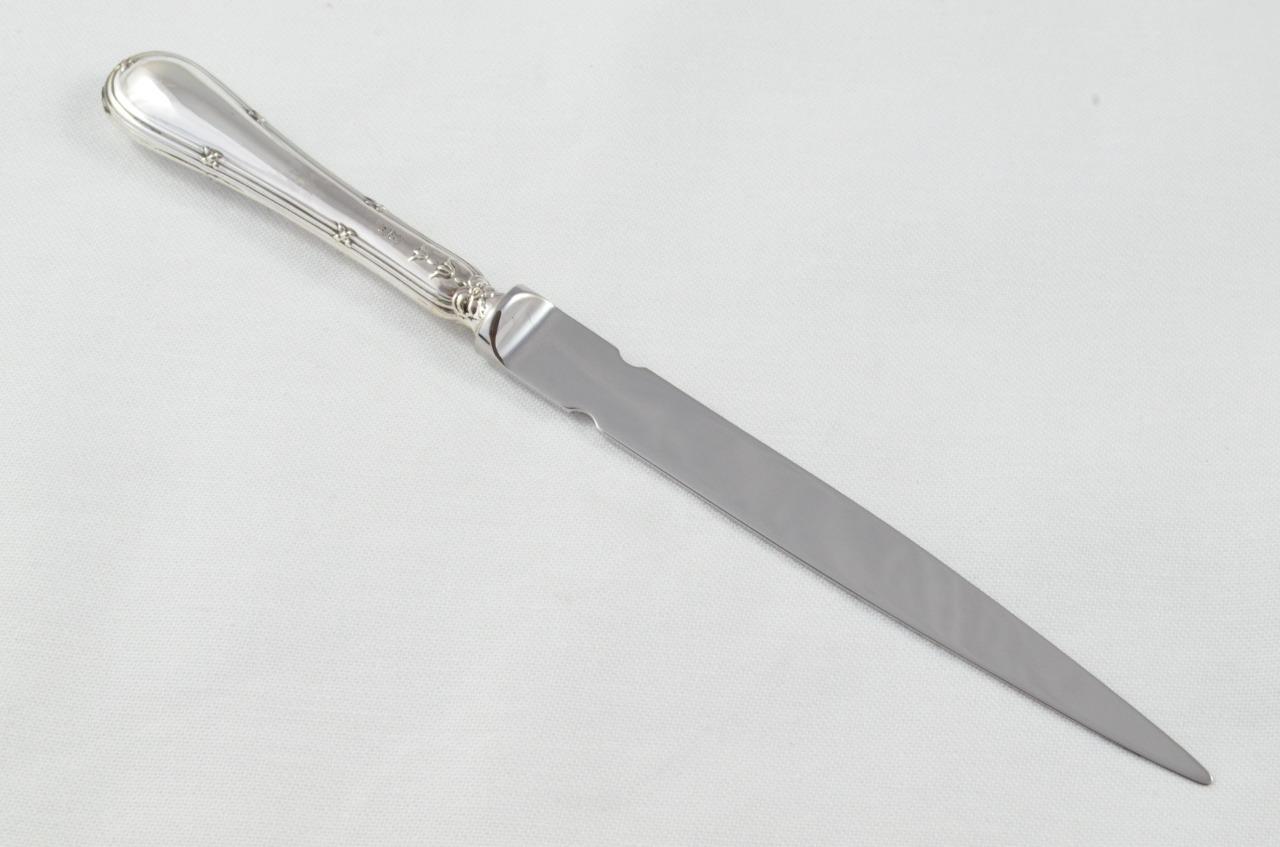 Sheffield Sterling Silver Handled Letter Opener Reed & Bow Pattern 1922
