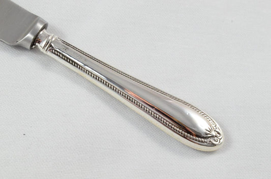 Cased Sheffield Sterling Silver Handled Butter Knife Vincent Pattern 1931