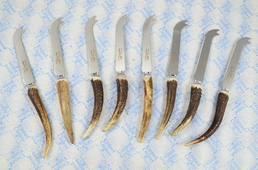 Genuine Stag Antler Horn Handled Cheese Knife Made In Sheffield