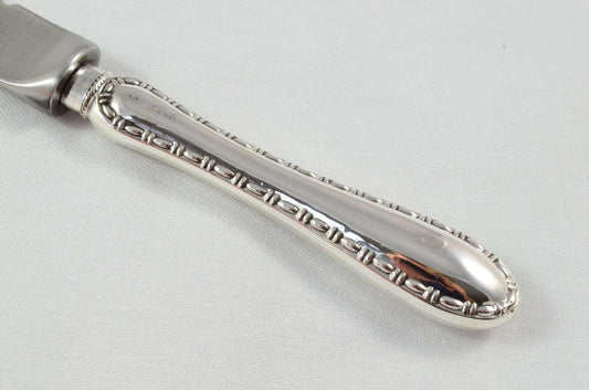 Sheffield Sterling Silver Handled Letter Opener New Chippendale Pattern 1911