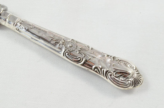 Sheffield Sterling Silver Handled Letter Opener Queens Pattern Millennium 2000
