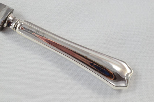 Sheffield Sterling Silver Handled Cheese Knife Rutland Pattern 1912
