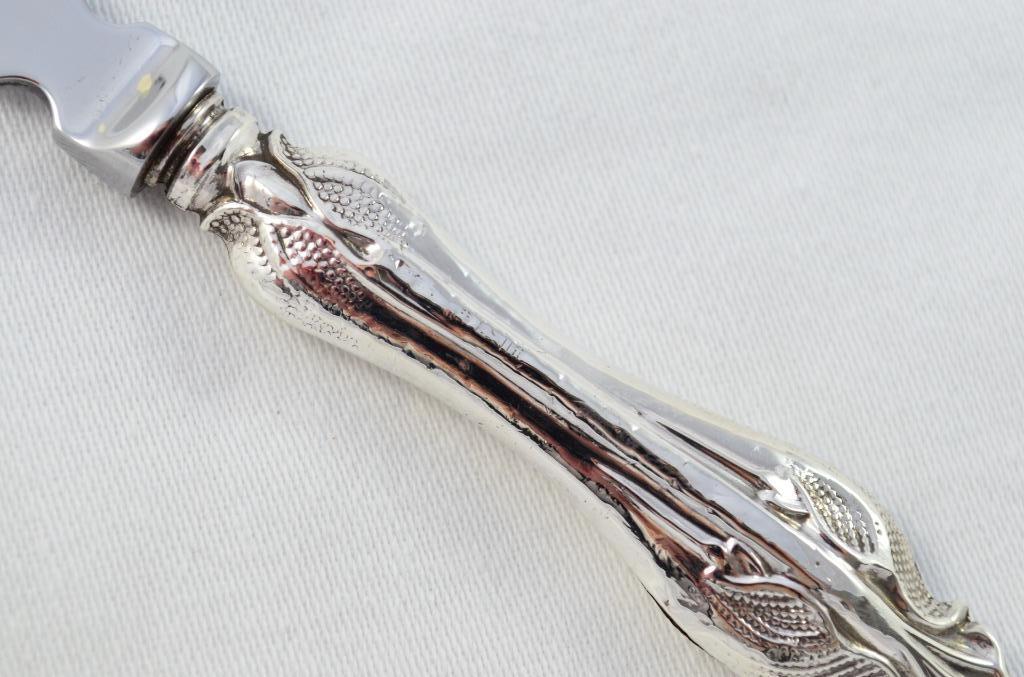 Birmingham Sterling Silver Handled Letter Opener Hayes Pattern 1893