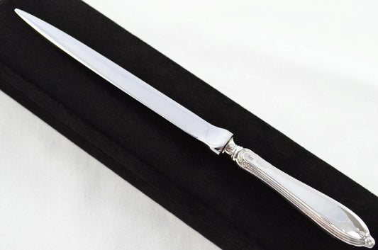 Sheffield Sterling Silver Handled Letter Opener Hepplewhite II Pattern 1915