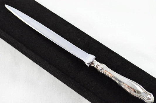 Sheffield Sterling Silver Handled Letter Opener Bruton Pattern 1926