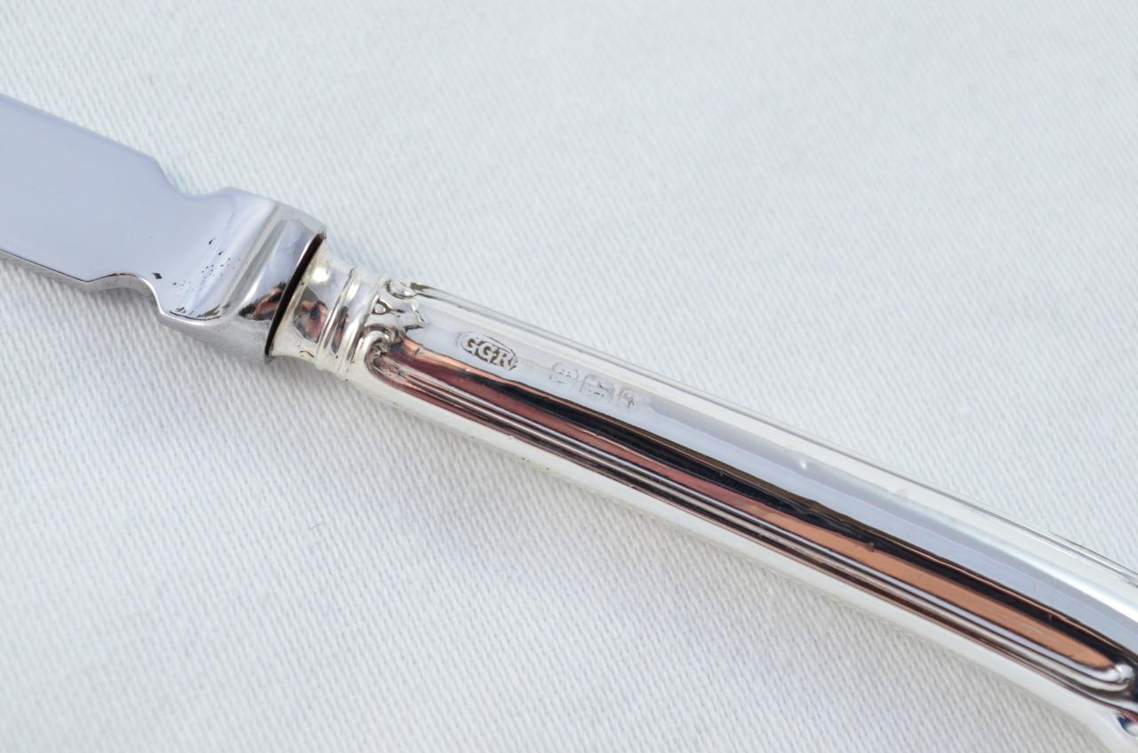 Sheffield Sterling Silver Handled Letter Opener Ladies' Pistol Pattern 1919