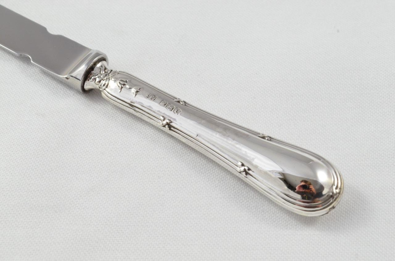 Sheffield Sterling Silver Handled Letter Opener Reed & Bow Pattern 1922