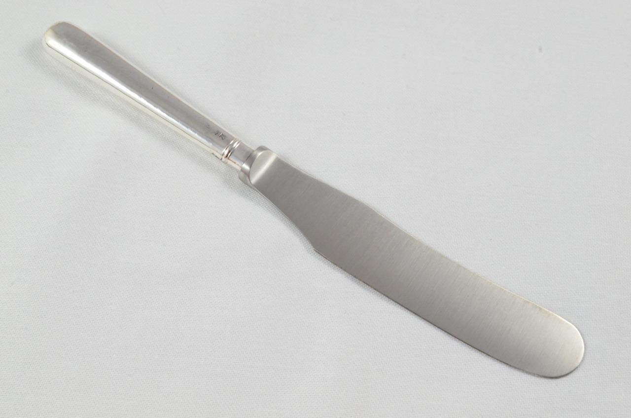 Cased Sheffield Sterling Silver Handled Butter Knife Sailsbury Pattern 1921