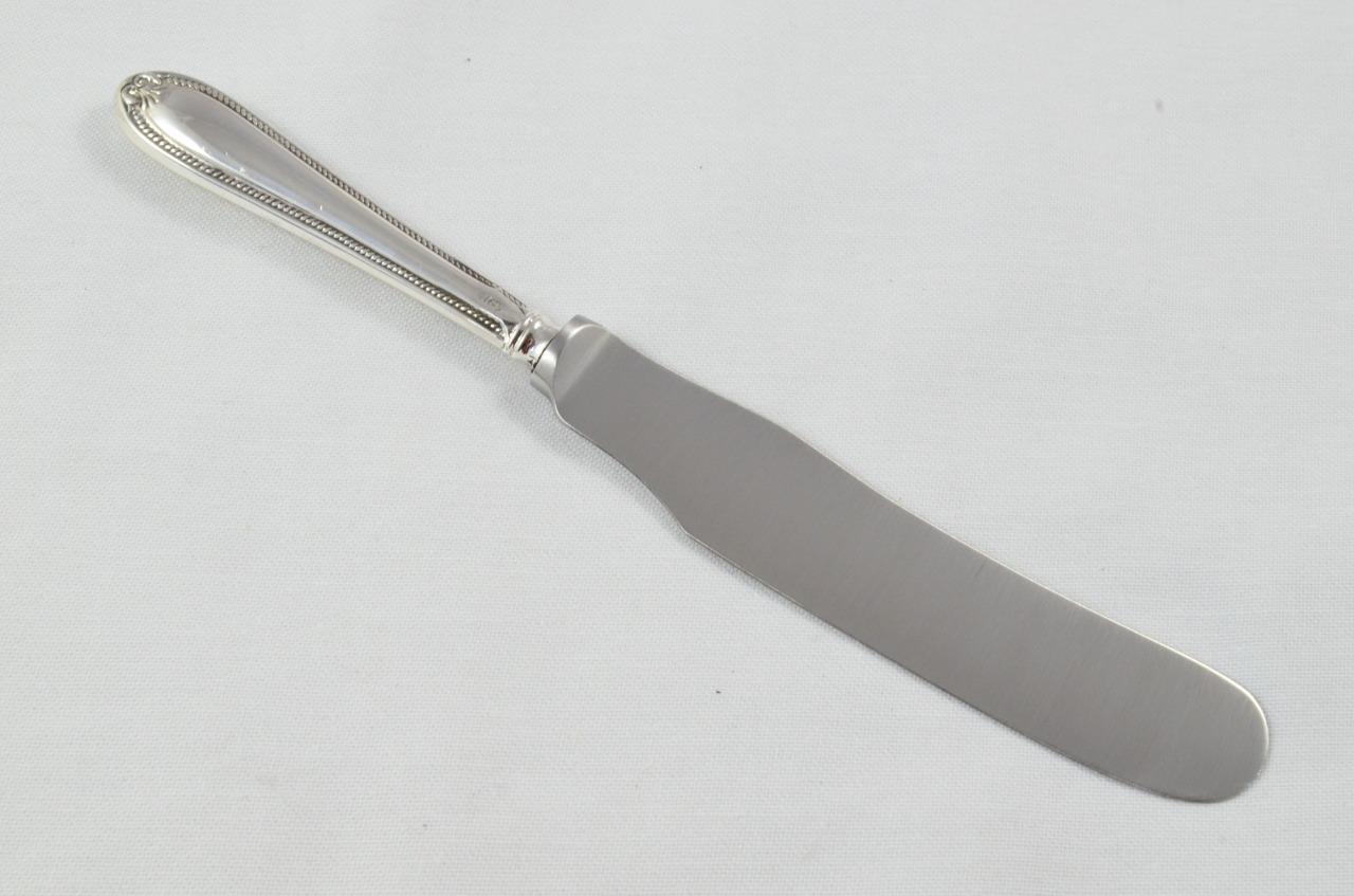 Cased Sheffield Sterling Silver Handled Butter Knife Vincent Pattern 1931