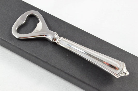 Cased Sheffield Sterling Silver Bottle Opener Buchanan Pattern 1918