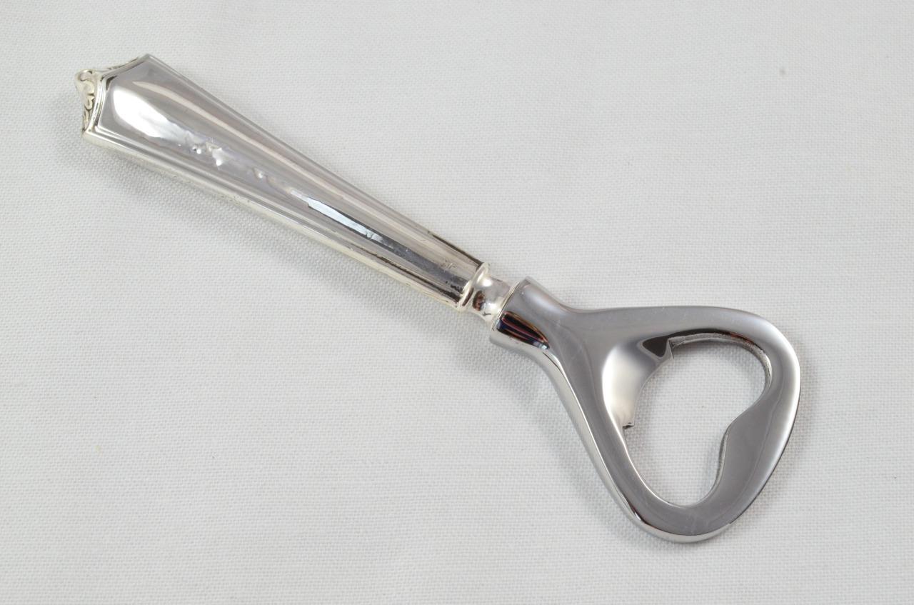 Cased Sheffield Sterling Silver Bottle Opener Buchanan Pattern 1918
