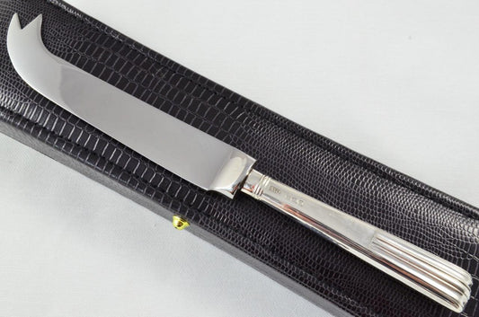 Sheffield Sterling Silver Handled Cheese Knife Wandlebury Pattern 1917