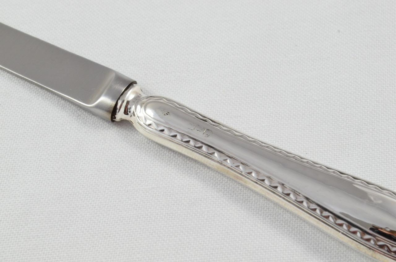Antique Sheffield Silver Handled Letter Opener Feather Edge Pattern 1919